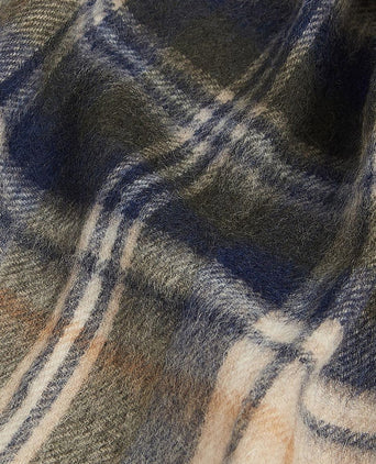 Barbour sjaal wolmix tartan beige
