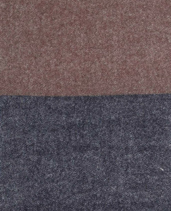 Sjaal lamswol grijs blauw bruin