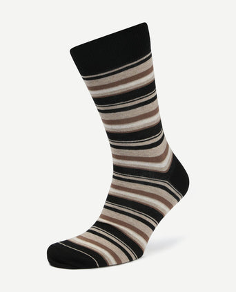 Sokken (3-pack) print zwart multicolour