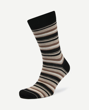 Sokken (3-pack) print zwart multicolour