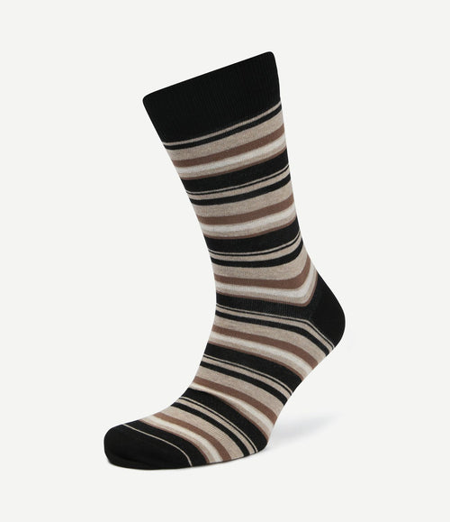 Sokken (3-pack) print zwart multicolour