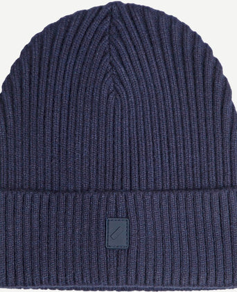 Muts en sjaal donkerblauw