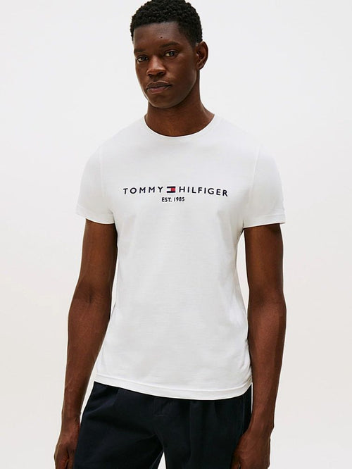 Logo t-shirt wit