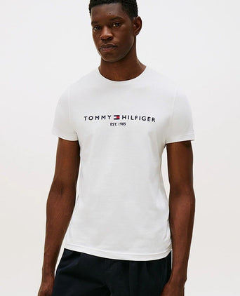 Logo t-shirt wit