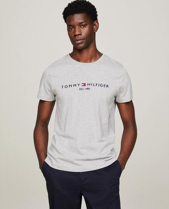 Logo t-shirt grijs
