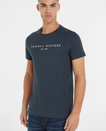 T-shirt logo military denim