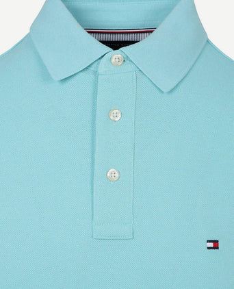 1985 polo aqua blauw