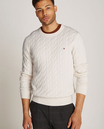 Pullover cable off white
