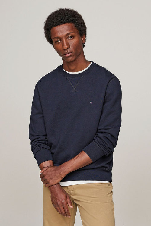 Sweater essential donkerblauw