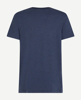 T-shirt essential donkerblauw