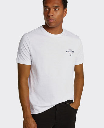 T-shirt logo monotype wit