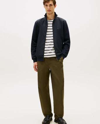 Cardigan mix intechno jas donkerblauw