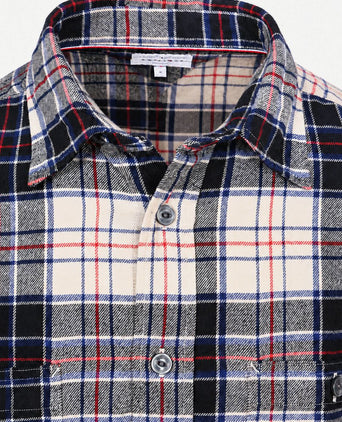 Flanel overhemd ruit multicolour