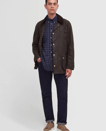 Ashby wax jas olive