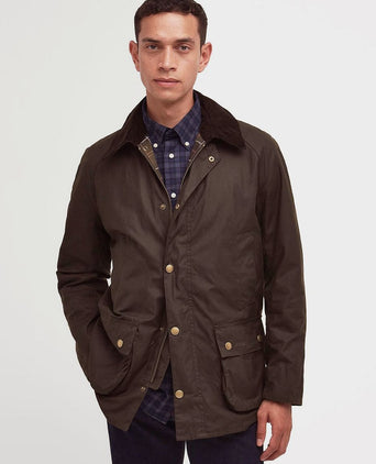 Barbour ashby wax jas rust