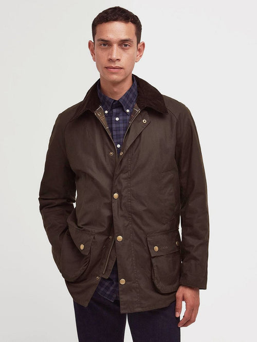 Barbour ashby wax jas rust