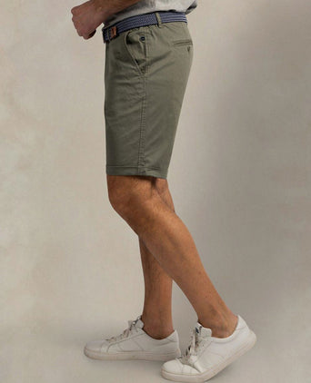 Shorts twill stretch spring army