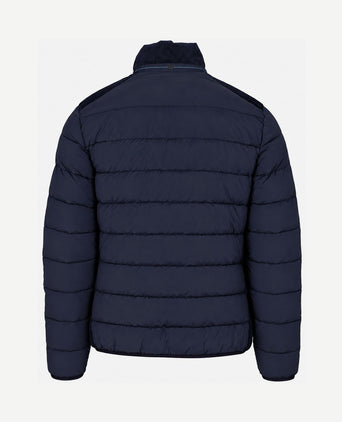 Jas padded Oxford donkerblauw