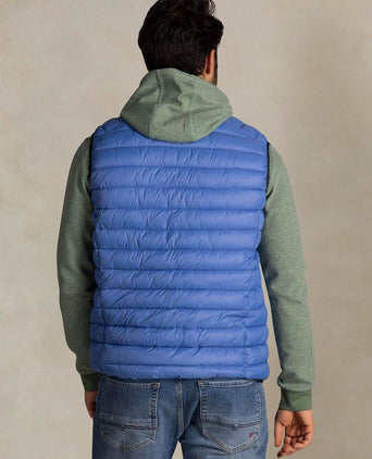 Bodywarmer puffer blauw