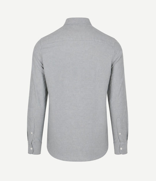 Overhemd bd barn twill groen