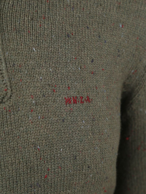 Pullover mocker conor melange army grey