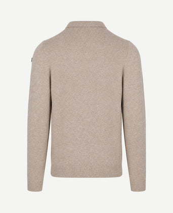 Trui dobson wool blend sand