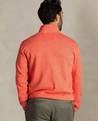 Half-zip mokau oranje