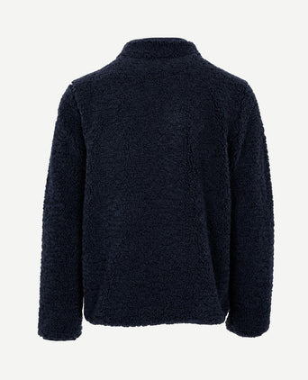 Vest zip oreti polar fleece donkerblauw