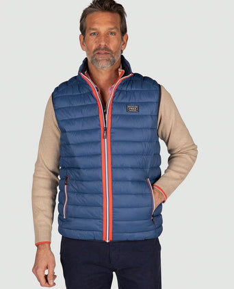 NZA bodywarmer harvey petrol blauw