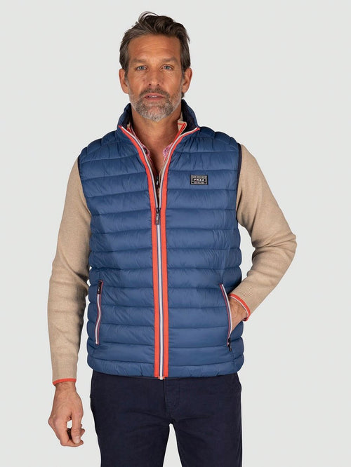 NZA bodywarmer harvey petrol blauw
