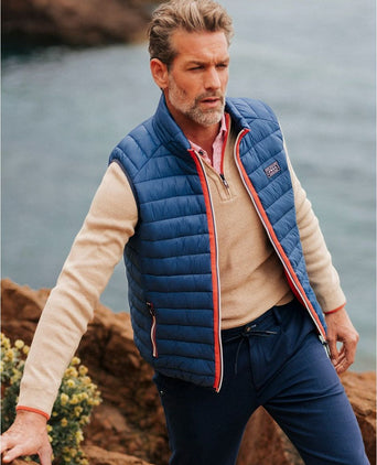 NZA bodywarmer harvey petrol blauw