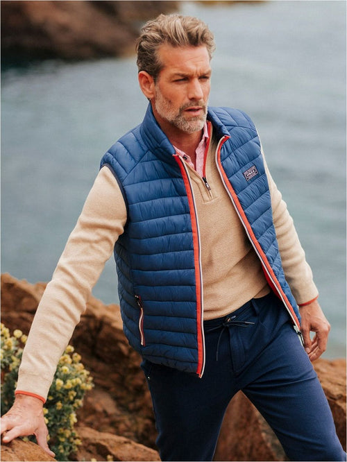 NZA bodywarmer harvey petrol blauw