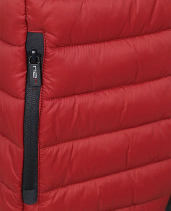 NZA bodywarmer puffer cherry red