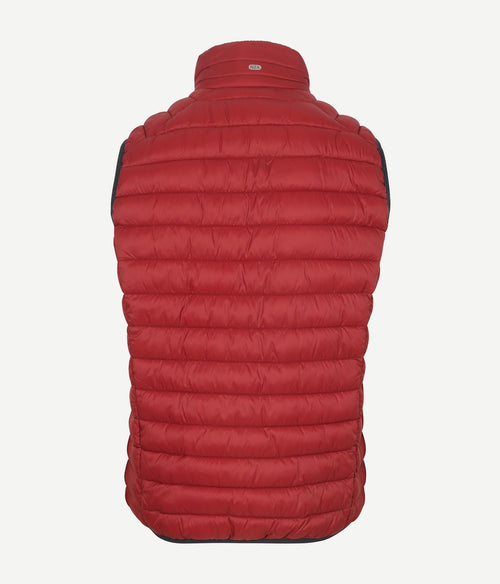 NZA bodywarmer puffer cherry red