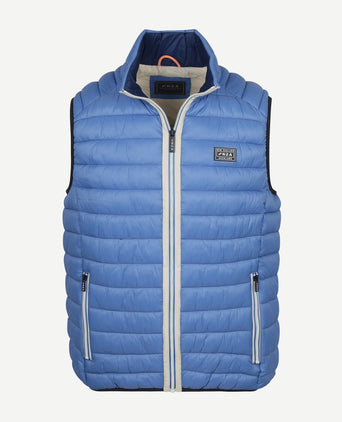 Bodywarmer puffer blauw