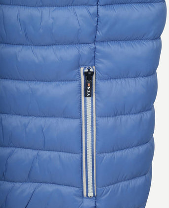 Bodywarmer puffer blauw