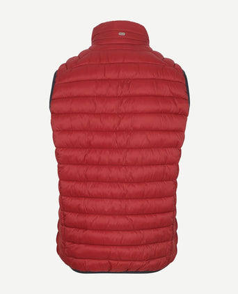 NZA bodywarmer puffer cherry red