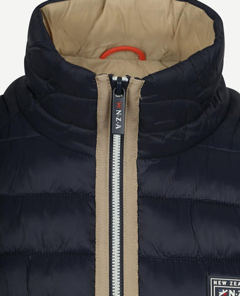 Bodywarmer puffer donkerblauw