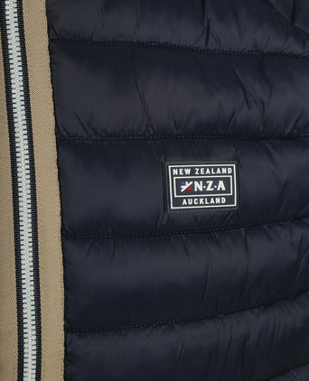 Bodywarmer puffer donkerblauw