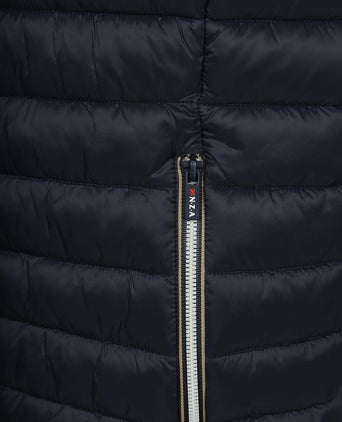 Bodywarmer puffer donkerblauw