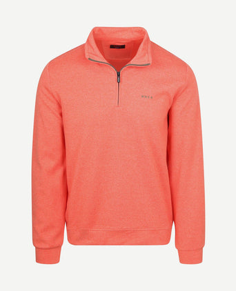 Half-zip mokau oranje