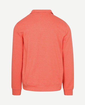 Half-zip mokau oranje