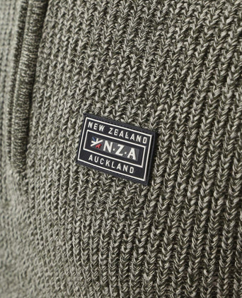 NZA halve rits trui drake groen | Regular-fit