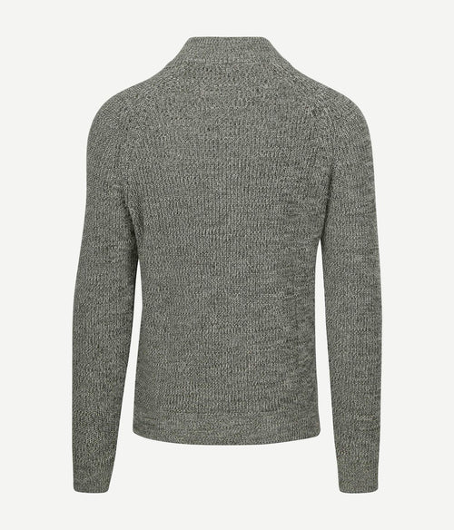 NZA halve rits trui drake groen | Regular-fit