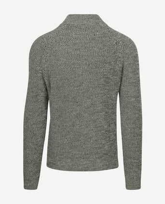 NZA halve rits trui drake groen | Regular-fit