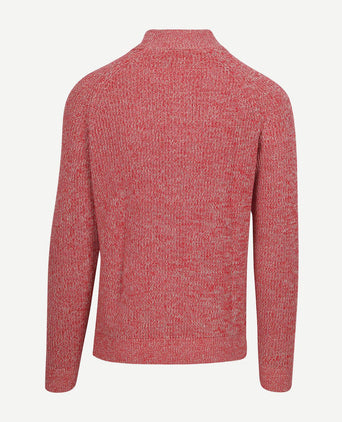 halve rits trui drake rood