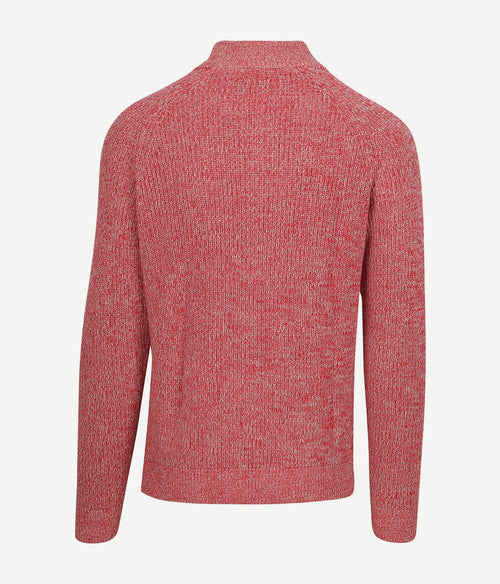 NZA halve rits trui drake rood | Regular-fit