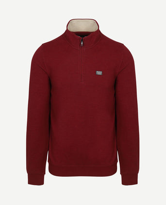 Halfzip samuel cherry red