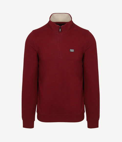 Halfzip samuel cherry red