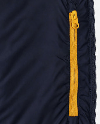 Jas padded Oxford donkerblauw